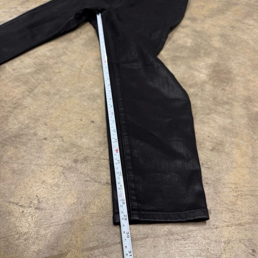 Good American Good Legs Black Coated Skinny Jean - Picture 5 of 7